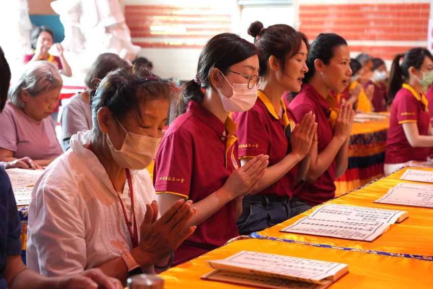 佛教正心會教孝月地藏法會   圓滿法喜充滿