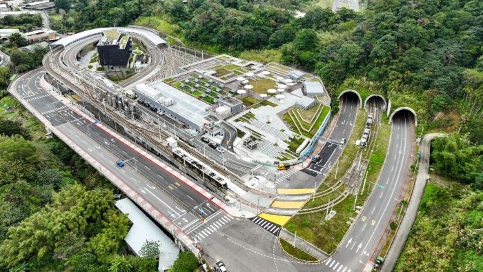 《圖說》中興工程榮獲PTGA標竿專案獎項最高榮譽殊榮。〈新北市捷運局提供〉