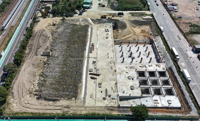 《圖說》下游龜山工業區。〈水利局提供〉