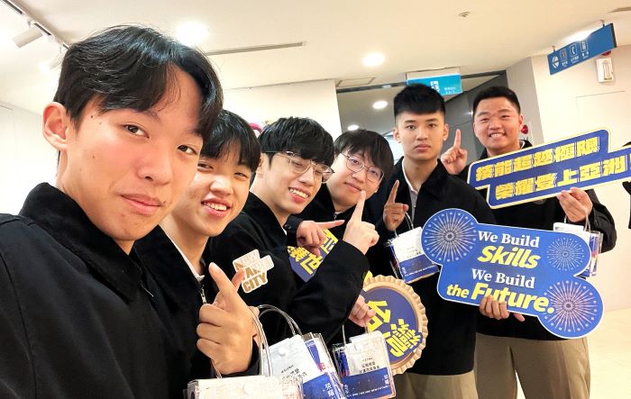 《圖說》新北市6位正取國手披「臺灣隊」戰袍出征國際三。〈教育局提供〉