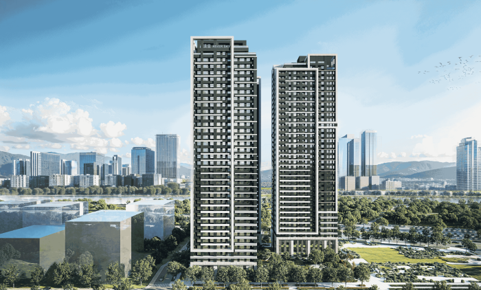 《圖說》更新單元6更新後建築示意圖。〈城鄉局提供〉