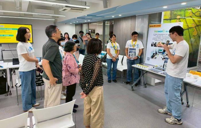 《圖說》齊柏林環境學習中心評鑑現場優異遴選審查，委員給予高度肯定。〈環保局提供〉