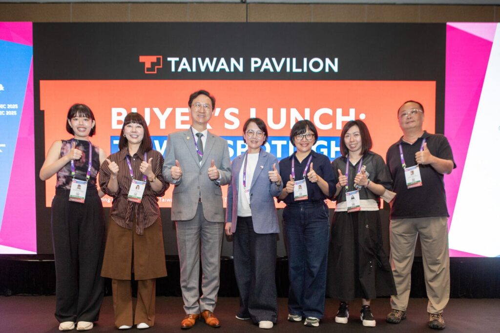 ATF 臺灣館開展首日 洽商全時滿座！