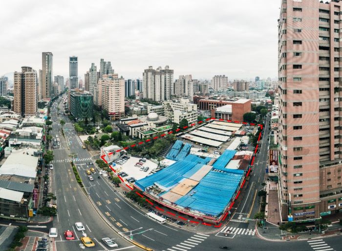 《圖說》板橋(機四)空拍照片。〈城鄉局提供〉