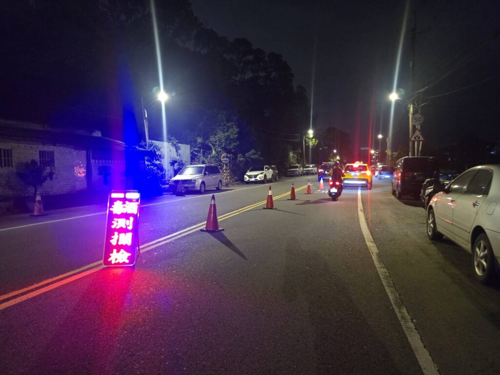 毒駕  酒駕零容忍  新店警強力取締杜絕違法駕駛