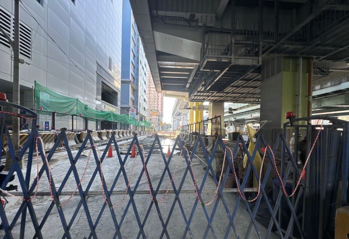 新埔民生地下道施工廠商惡意停工  新北捷運局終止契約