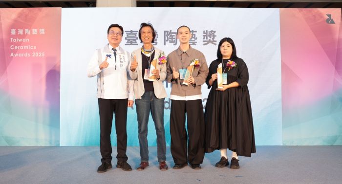 臺灣陶藝獎頂尖創作對決   陳正勳卓越貢獻獎