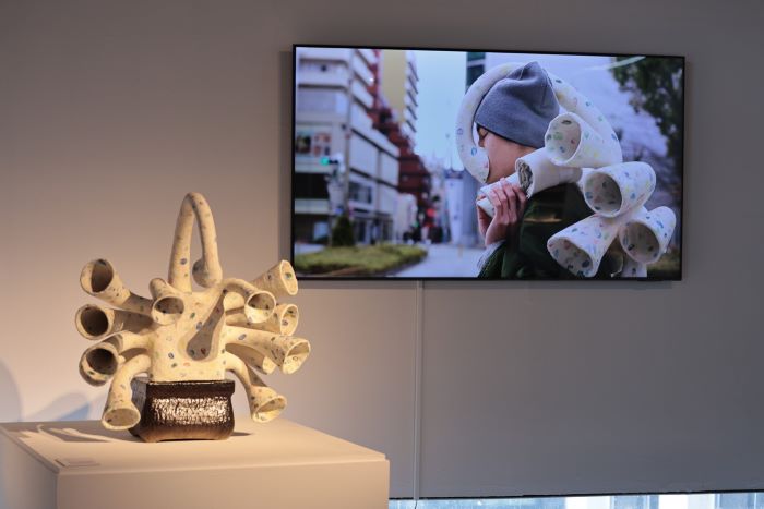 《圖說》「創作獎」首獎高辰翔《告別》。〈陶博館提供〉