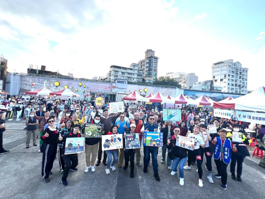 健行活動結合交安宣導  北市警交大守護您的每一步