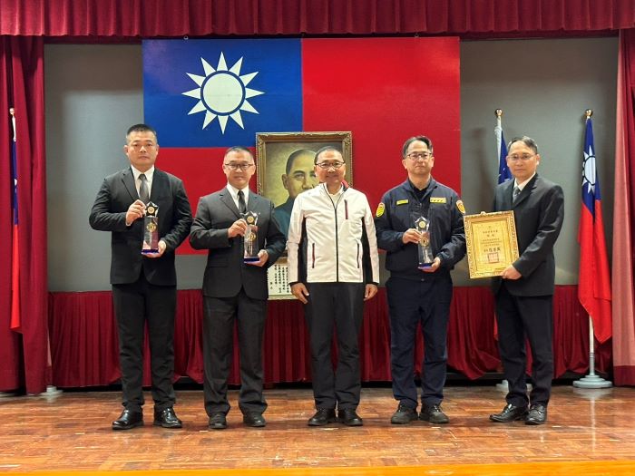 肯定警民共同守護   侯：持續推動各治安工作