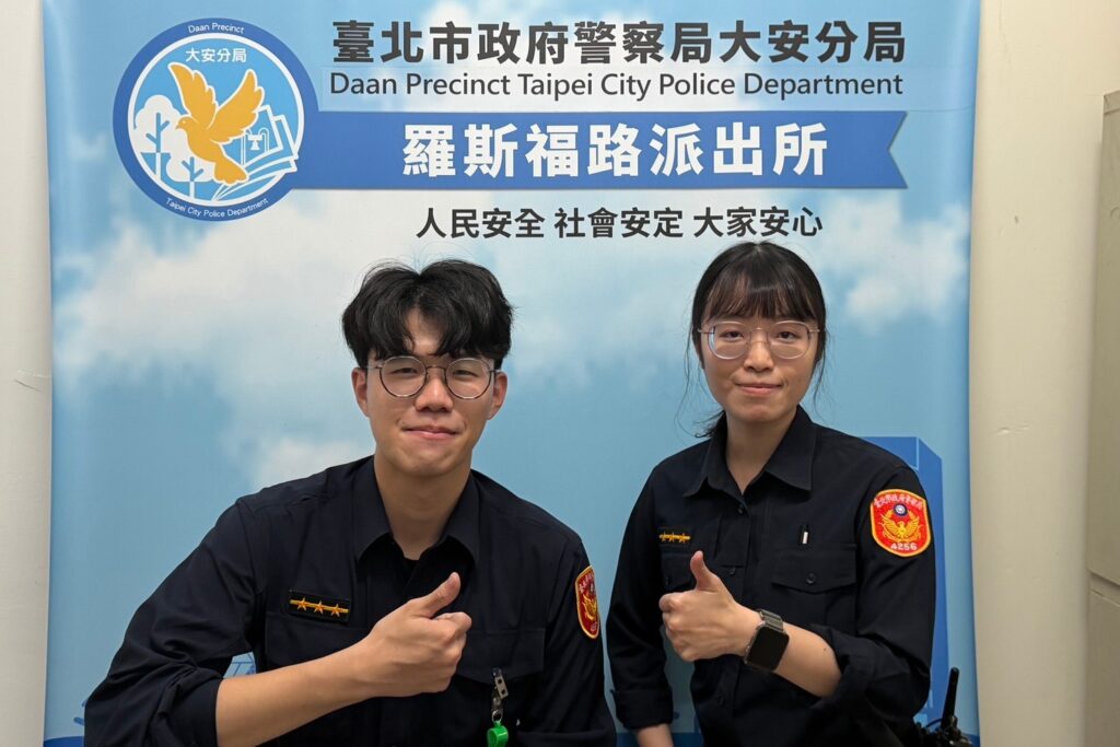 天冷失智翁迷途街頭  警眼尖察證件助其返家