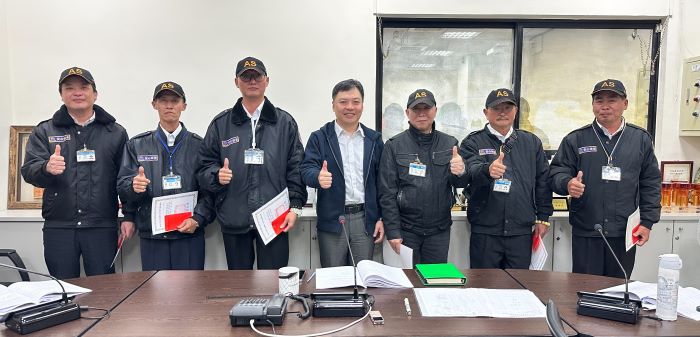 安全守門人    新北表揚河濱年度績優保全人員