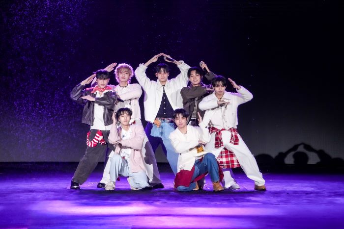 《圖說》《原子少年2》冠軍團F.F.O一現身就引起臺下粉絲尖叫聲不斷。〈觀旅局提供〉