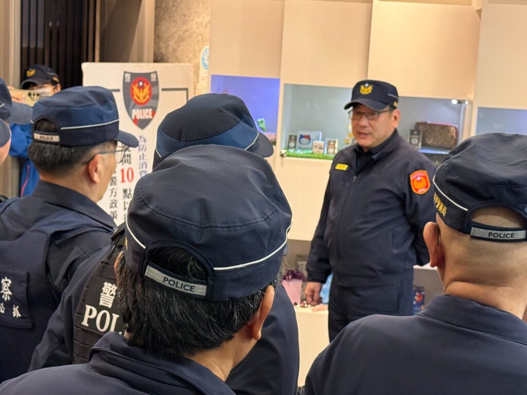 警方實施  威力掃蕩  強力防制毒駕　守護用路人安全