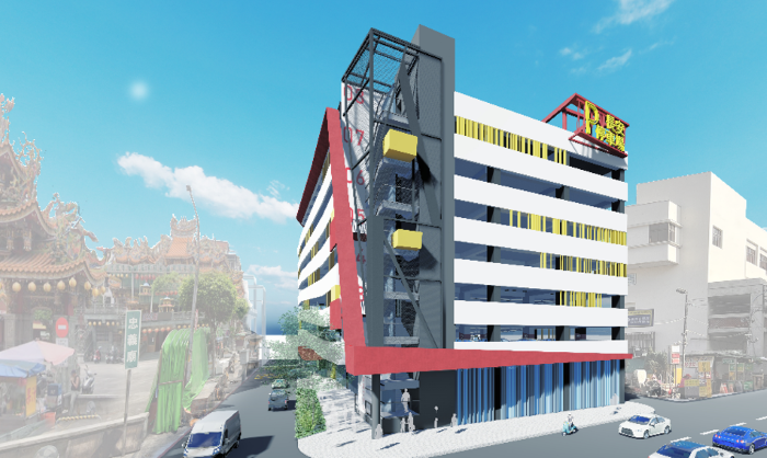 《圖說》長安立體停車場力拚明年10月完工。〈交工局提供〉