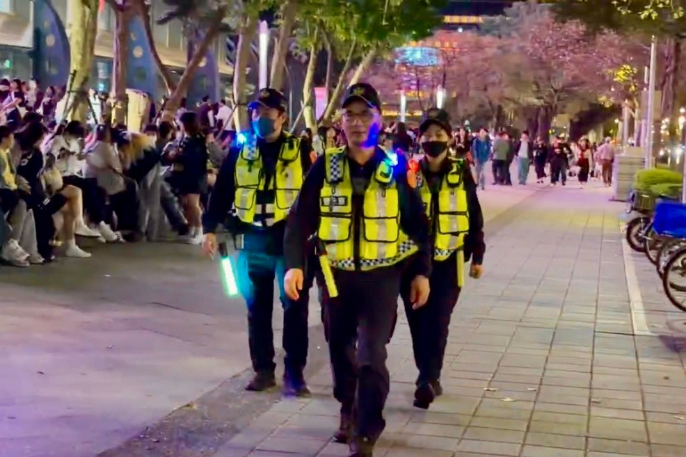 松山分局強化警力戒備  加強大型活動安全維護