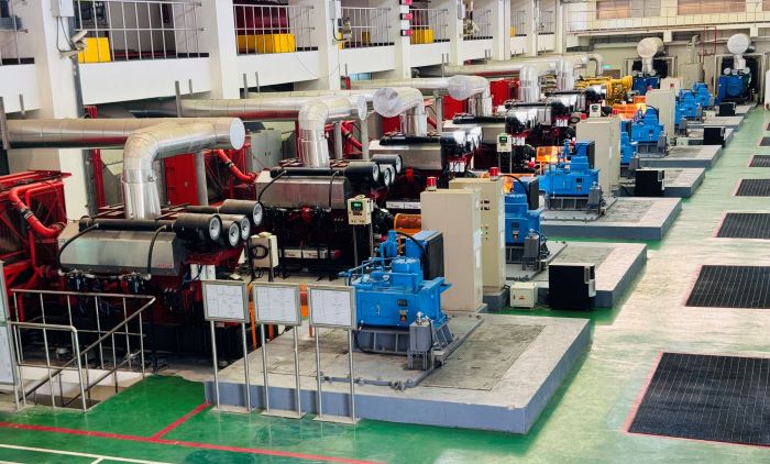 《圖說》水利局於去年12月1日全面啟動全市84座抽水站及341組機組年度大保養。〈水利局提供〉