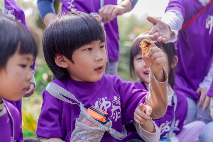 《圖說》中泰附幼-古道生態--親近自然。〈教育局提供〉