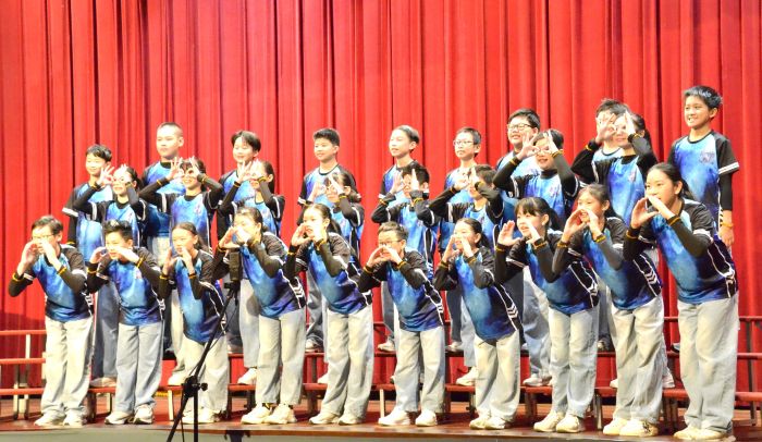 《圖說》新北市114年英語歌曲市賽高年級組特優--網溪國小。〈教育局提供〉