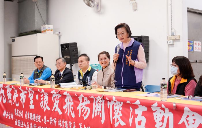 《圖說》李美珍局長感謝天慈行善多年，照顧弱勢的服務規模越做越大，關懷足跡遍布全台。〈社會局提供〉