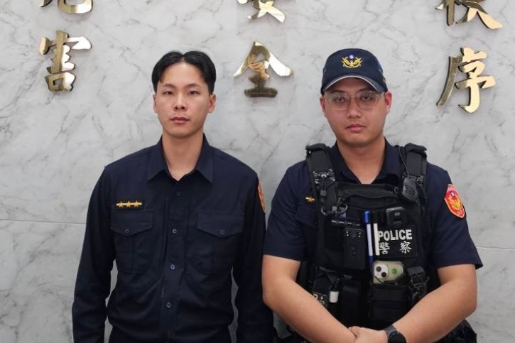 鄰近放學時間醉倒補習班門口  信義警即時守護避免孩童受驚