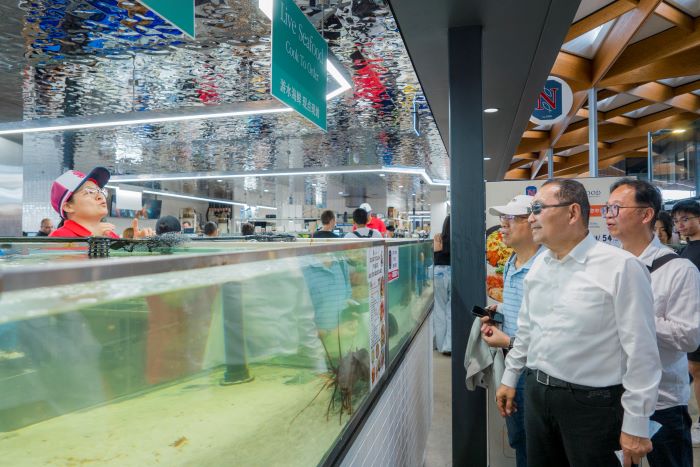 雪梨魚市場啟示  侯：整潔明亮成市場轉型關鍵