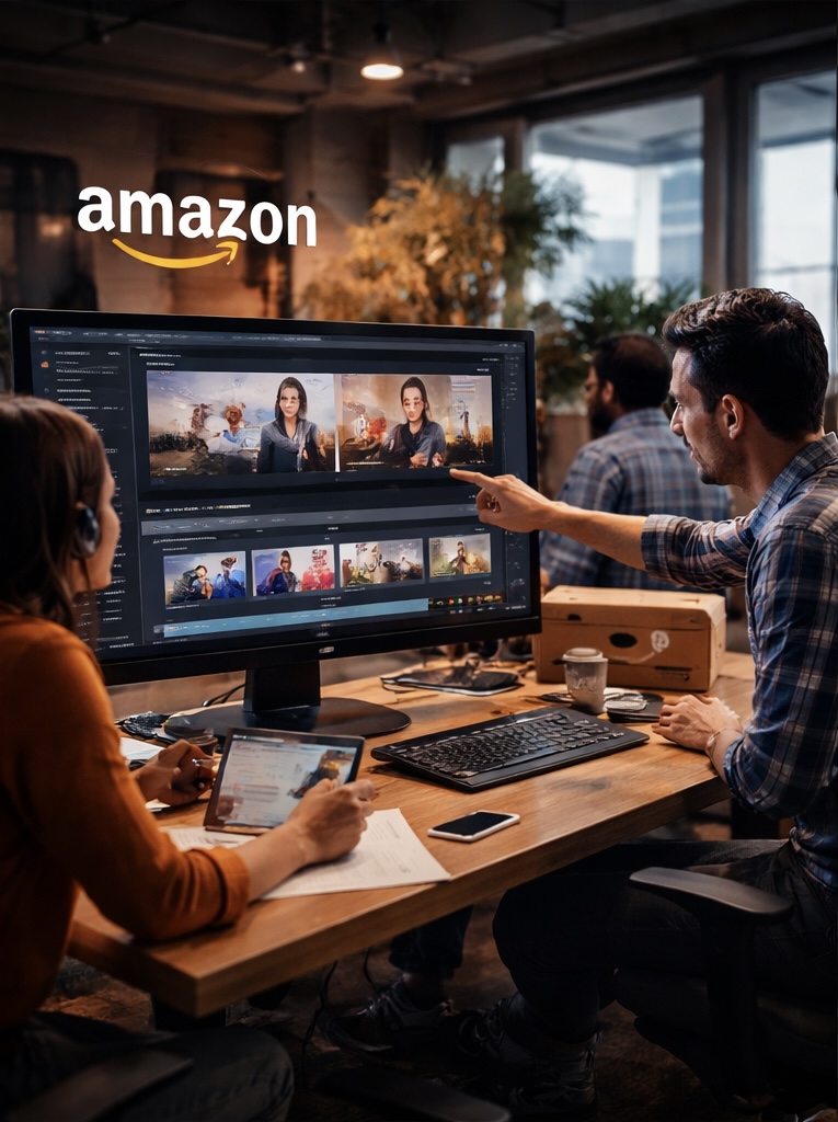 AI影音正式走向企業市場！Salesforce、Amazon推「內容自動化平台」，影視製作進入商業流程整合