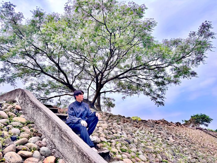 隱藏版打卡新秘境   新北河濱苦楝花雨夢幻登場