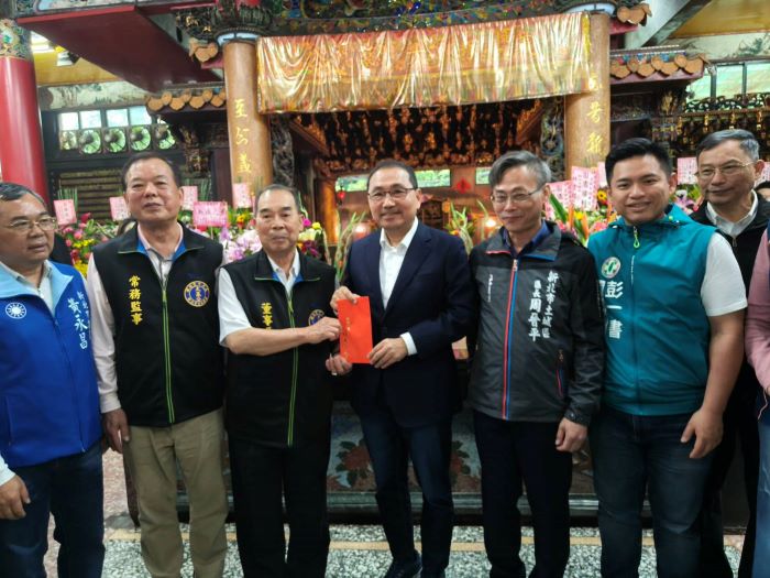 土城大墓公清明祭祀登場 侯友宜緬懷義民祈福安定