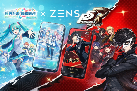 Z世代最潮行動電源來了！《初音未來》、《女神異聞錄5》兩款人氣IP產品共同出擊