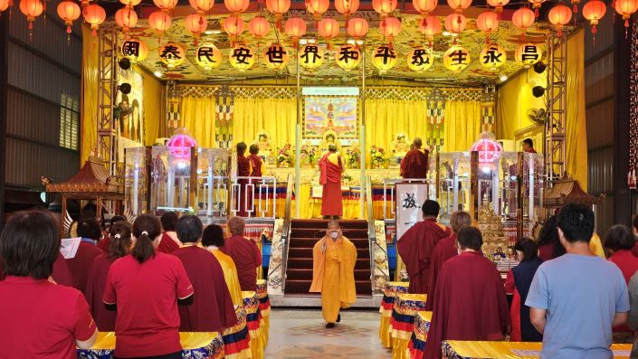 倡孝親報恩祈福消災   世界佛教正心會清明法會圓滿