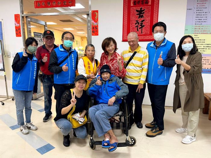 基榮攜手板榮跨域照護無縫接軌  105歲榮民獲妥善安養