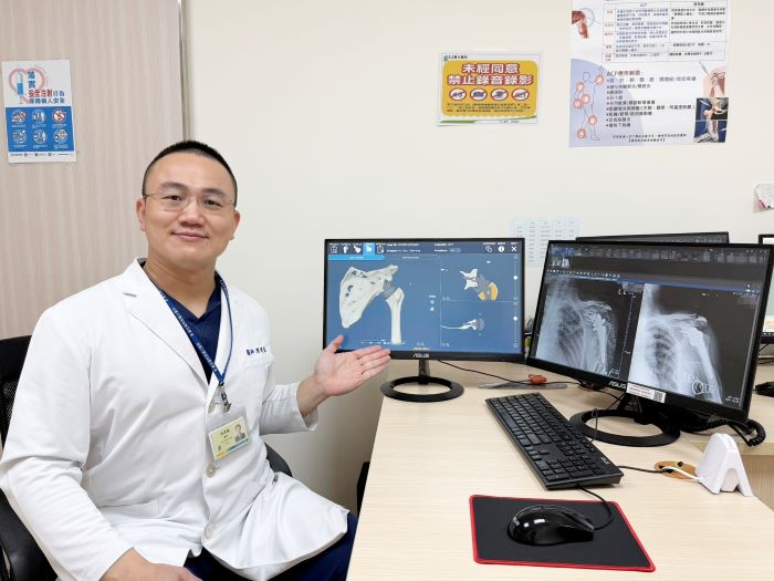 術前3D模擬助攻  臺北醫院肩關節置換手術更精準安全