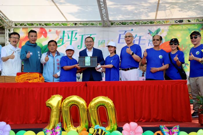 坪頂國小百年校慶新篇章   時光寶盒封存跨世代祝福