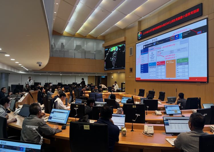 汛期前強化防災能量  新北跨局處辦11場EMIS訓練