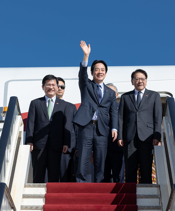 賴總統會史王 簽署聯合公報深化台史經貿