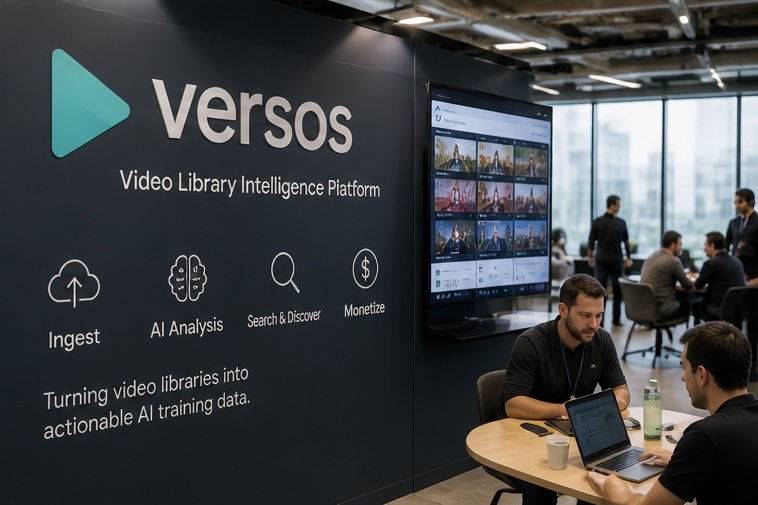影音資料框架成產業新基礎！Versos推出Video Library Intelligence Platform切入訓練資料市場
