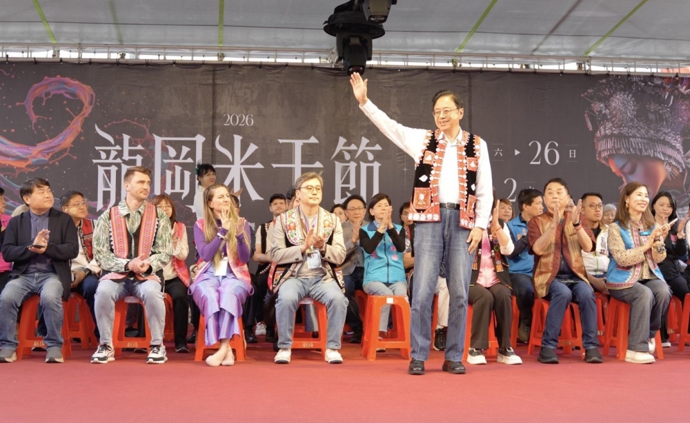 2026桃園龍岡米干節圓滿落幕  火把晚會點燃國際  展現族群共榮高度