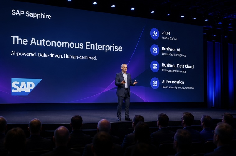 SAP發布「Autonomous Enterprise」平台，企業AI代理工作流正式進入商業化階段