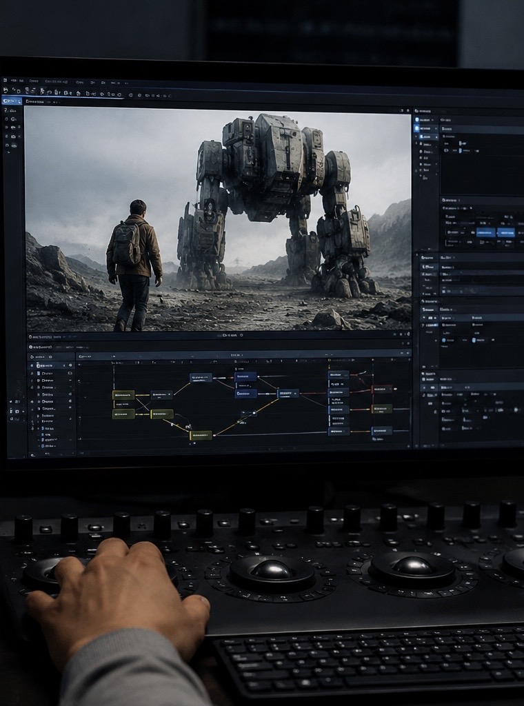 Autodesk整合生成式VFX工作流，Flow Studio強攻好萊塢數位特效自動化