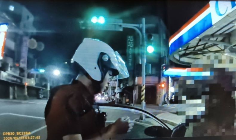 全國同步掃毒駕　三重警強化路檢溯源壓制喪屍煙毒