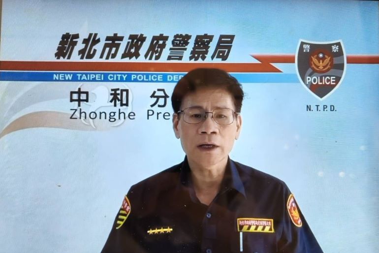 中和公車失控擦撞7部停放機車  幸無人員傷亡